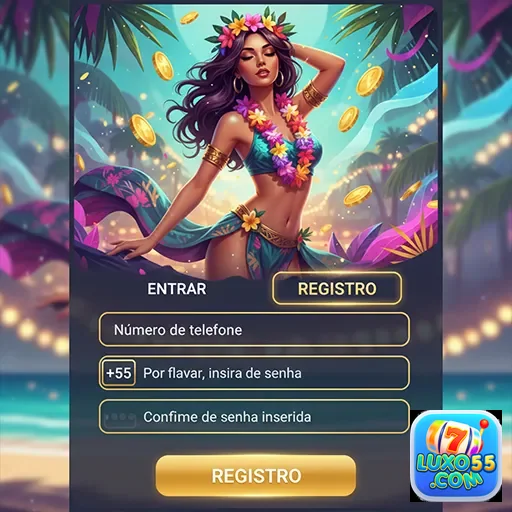 Ilustração de Experiência de Uso Simples e Segura com Luxo55