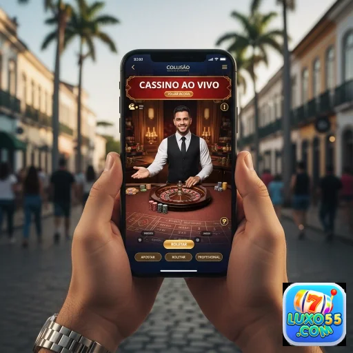 Ilustração de Explore os Serviços VIP do luxo55 com Jogos de Slots e Mais